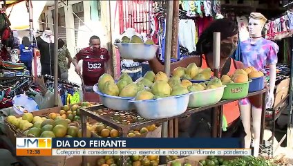 Mesmo com a pandemia, feirantes não deixaram de trabalhar e se reinventaram no mercado.