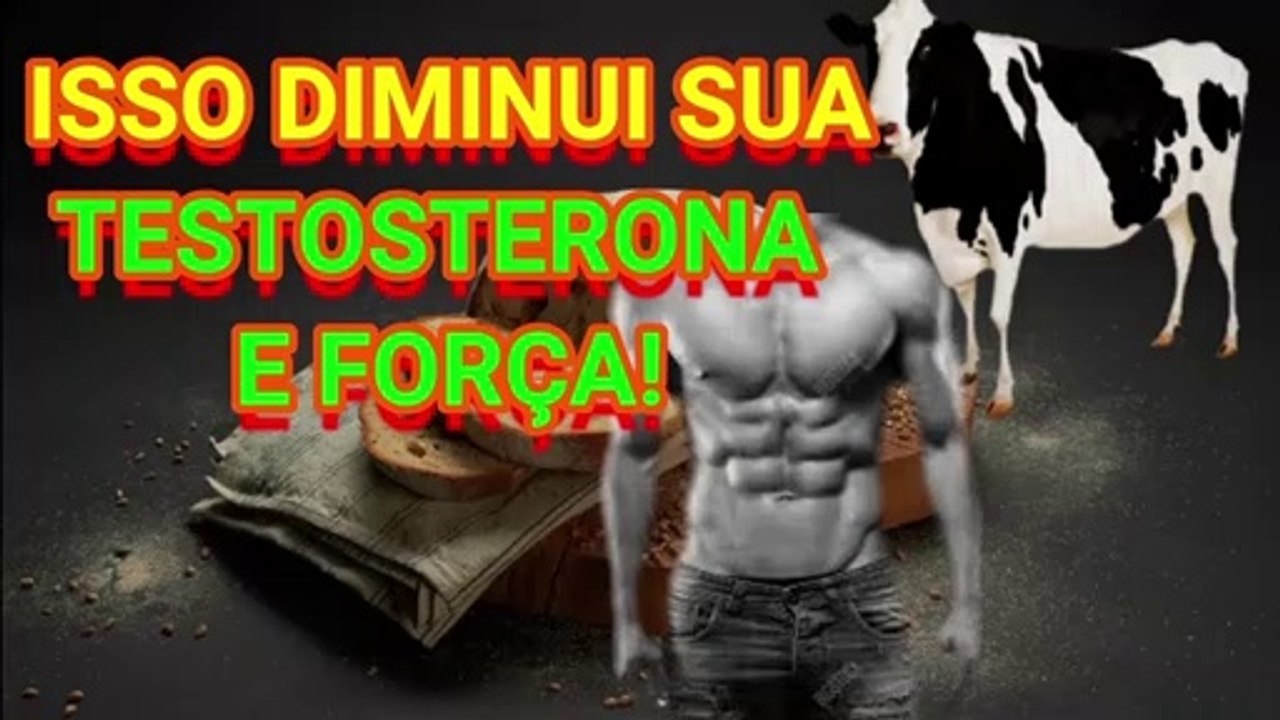 ISSO DIMINUI SUA TESTOSTERONA E FORÇA! SAÚDE BEM ESTAR #16