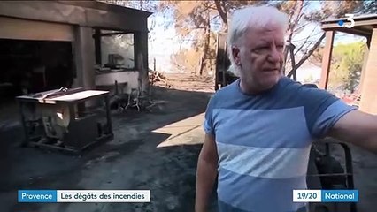 Bouches-du-Rhône : de nombreux dégâts après un impressionnant incendie