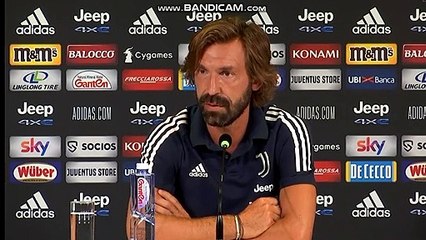 Parole Pirlo in conferenza stampa