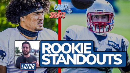 Devin Asiasi, Anfernee Jennings Latest Rookie Standouts | Training Camp Central