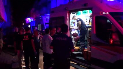 Çocukların çıkardığı iddia edilen yangında, 4 kişi dumandan etkilendi