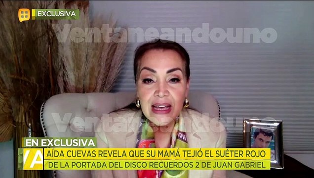 Aída Cuevas habla de cómo Juan Gabriel sufrió toda su vida el desapego de su mamá. | Ventaneando