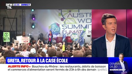 Retour à la case école pour Greta Thunberg - 25/08