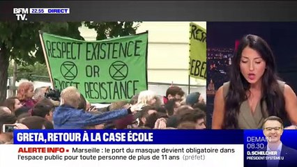 Retour à la case école pour Greta Thunberg - 25/08