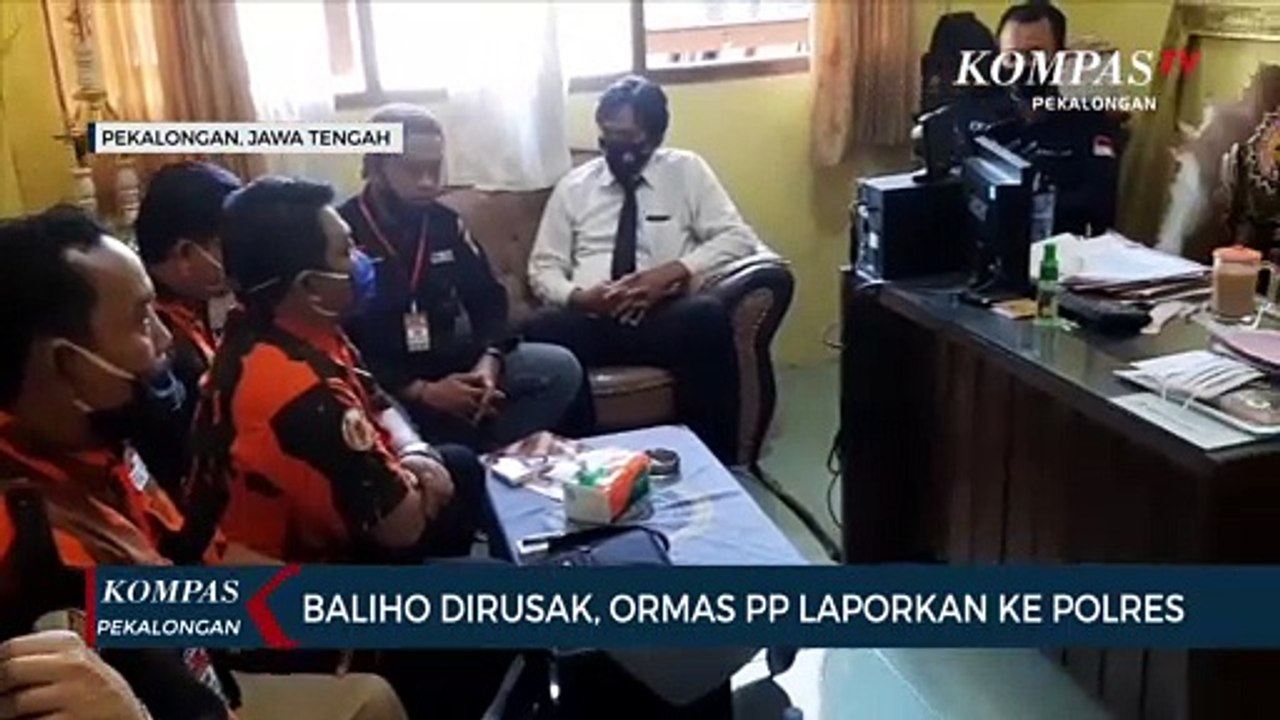 Baliho Dirusak, Ormas PP Laporkan ke Polres