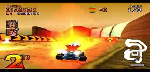 Crash CTR - Papu Papu´s Challenge - PLAYSTATION SONY