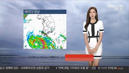 [날씨] 태풍 북상, 강한 비바람…오늘 밤~내일 새벽 고비