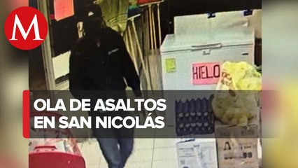 Reportan ola de asaltos en negocios en San Nicolás