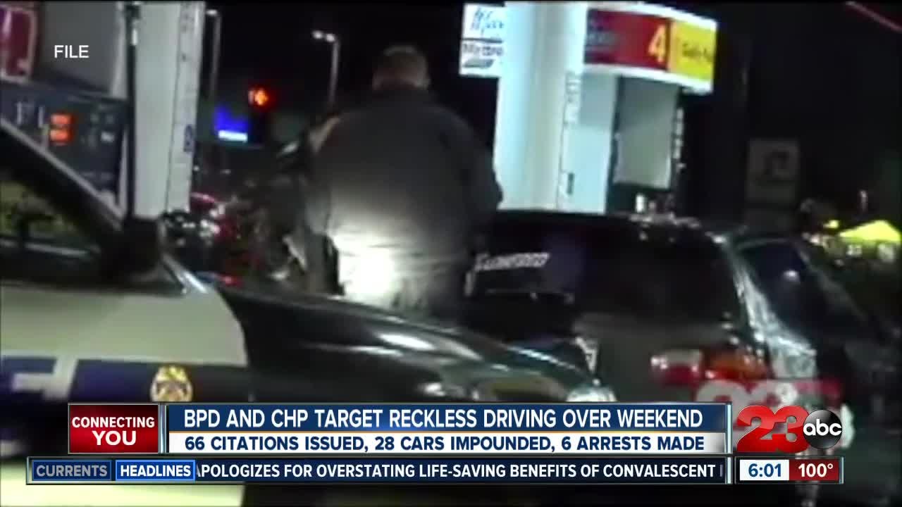 BPD, CHP issue 66 citations and impound 28 vehi...