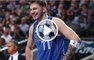 Luka Doncic jugando con una botella: El futuro de la NBA en manos de un niño