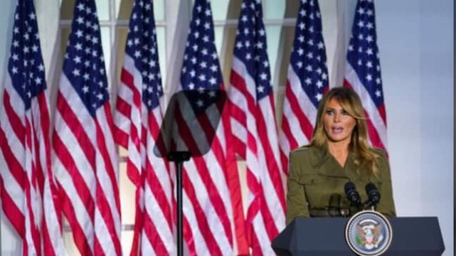 Melania Trump appeals for racial harmony, asks US to vote for Donald Trump once again