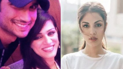 Here’s what SSR’s sister said on Rhea's drug chats