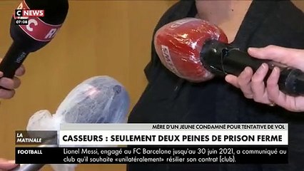 Après les violences à Paris dimanche, écoutez cette maman en colère après la condamnation à de la prison ferme de son fils : 'C'est écoeurant, il va être mal...'