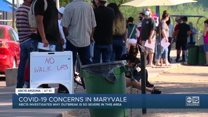 COVID-19 concerns in the west Valley