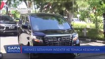 Menkes Serahkan Insentif Ke Tenaga Kesehatan RSUP KANDOU