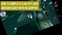 gta vice City | flim City light mission |easy with HELICOPTER
