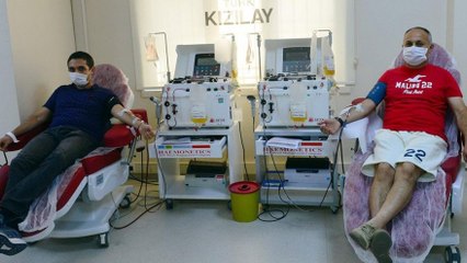 Bir plazma bağışçısı 6 koronavirüs hastasına 'can' oluyor