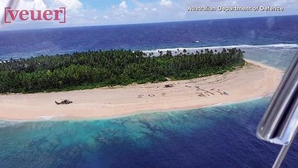 3 Sailors Saved After Rescuers Spot Huge S.O.S. Sign on Tiny IslandVeuer  SOS Rescue