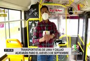 Transportistas denuncian que Gobierno todavía no desembolsa subsidio