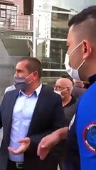 Eyüp Belediyesi zabıtası ile İBB yetkilisi arasında tartışma: "Müdürünüz size hukuksuz emir veremez"