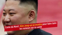 Corée du Nord : Kim Jong-un se montre pour faire taire les rumeurs sur sa santé