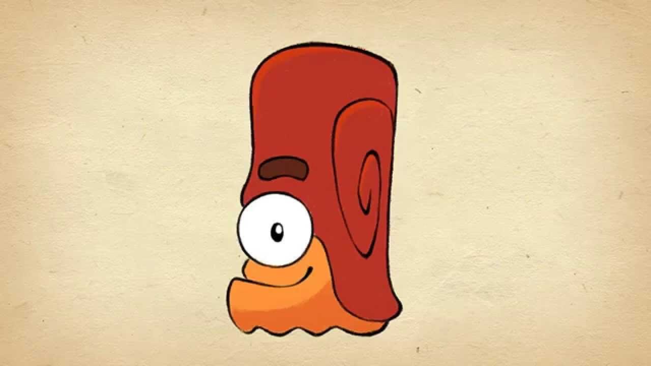 Om Nom Stories: How to Draw Snailbrow from Cut the Rope 2 - Funny cartoons for kids