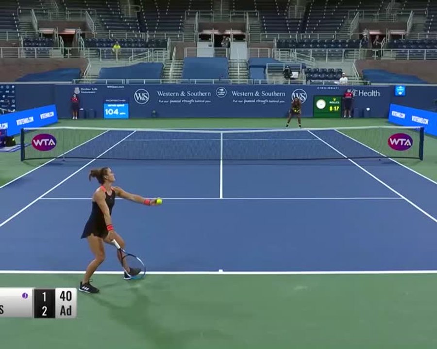 Cincinnati - Sakkari punit Williams