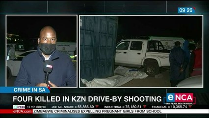 Four killed in KZN drive-by shooting