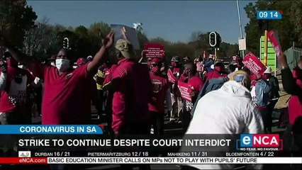 Strike to continue despite court interdict