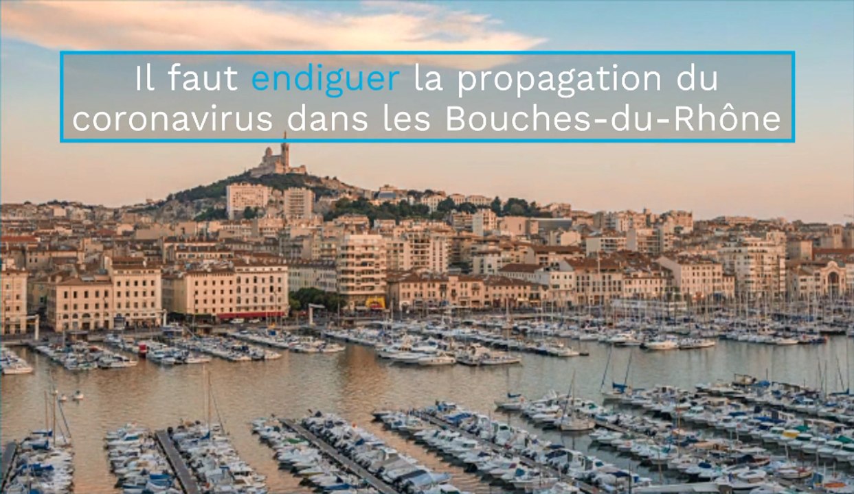 Mesures renforcées dans les Bouches-du-Rhône pour lutter contre le coronavirus