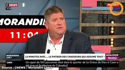'Ôter la vie d'un animal, ce n’est pas violent du tout'déclare le patron des chasseurs !
