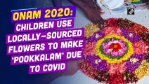 Onam 2020: Children use locally-sourced flowers to make ‘pookkalam’ due to Covid-19
