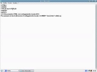 HTML, Collegamento ipertestuale in locale - |Omnia Blog|