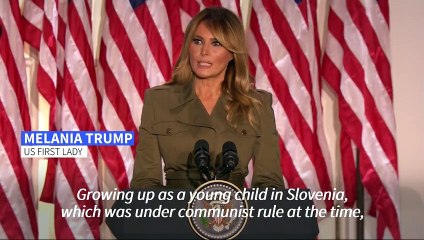 Melania Trump shares personal immigration story at Republican convention