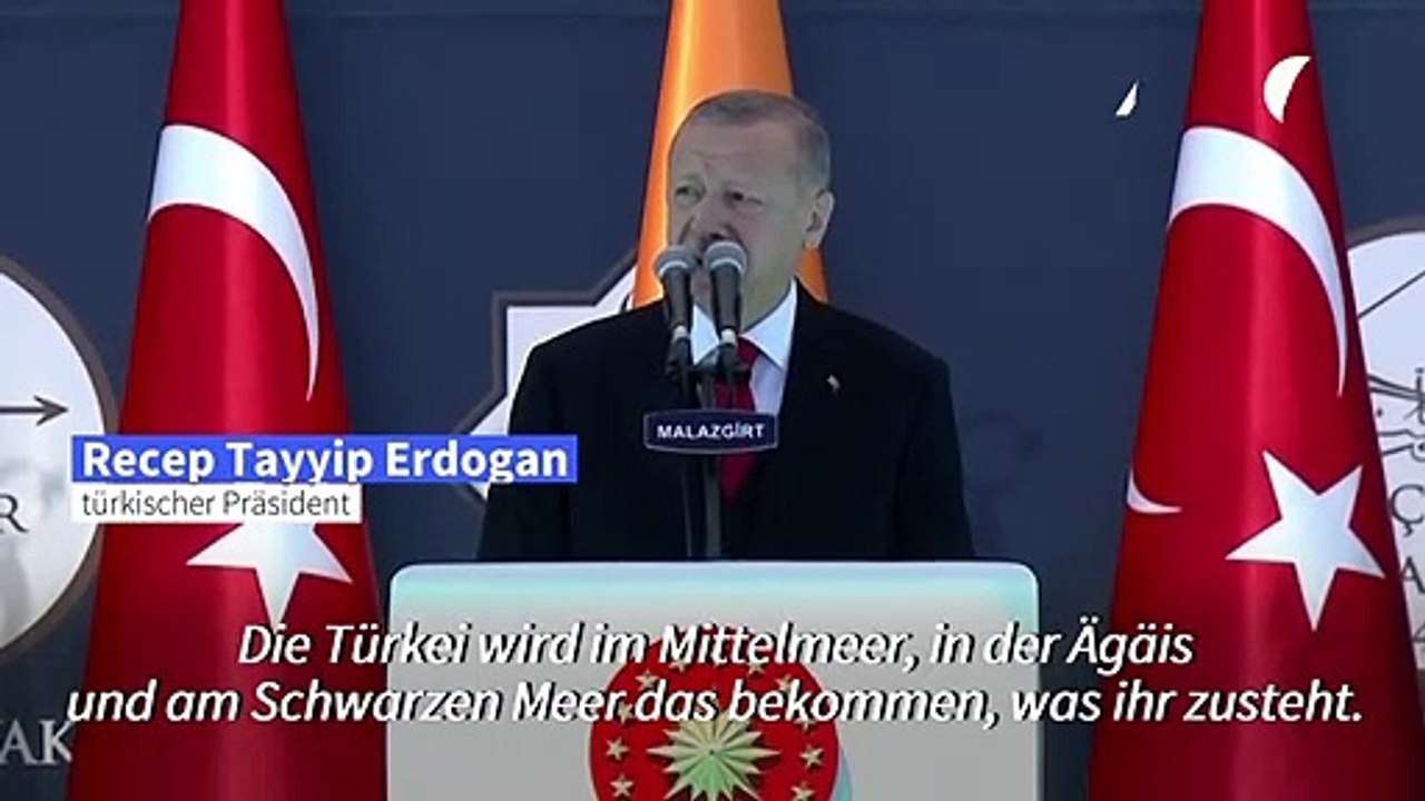 Erdogan will im Gasstreit mit Griechenland nicht nachgeben