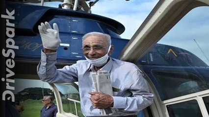 பேரன் கல்யாணத்திற்கு ஹெலிகாப்டரில் வந்த தாத்தா-பாட்டி... வாடகை எவ்ளோனு தெரிஞ்சா அசந்து போயிருவீங்க