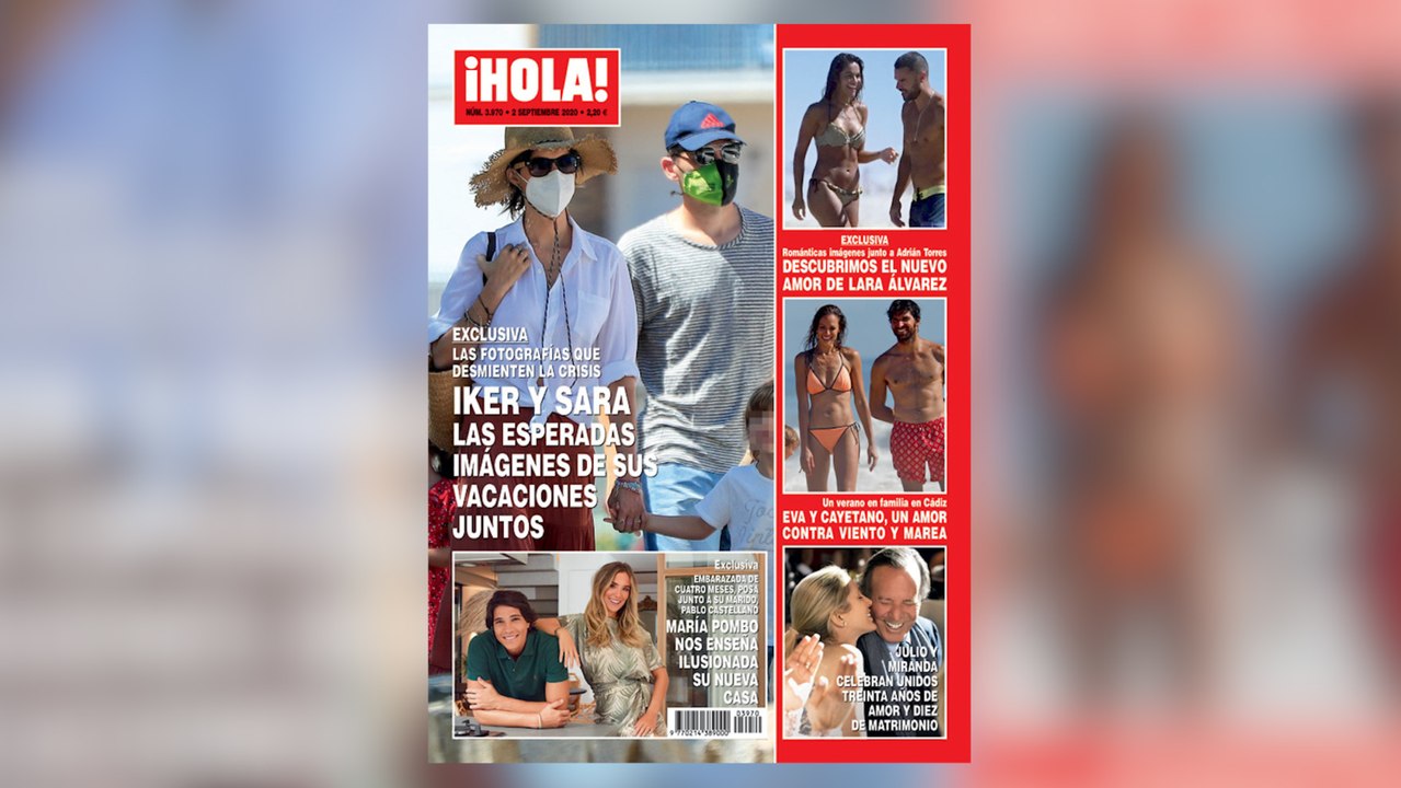 María Pombo, una de las protagonistas de la portada de 'Hola'