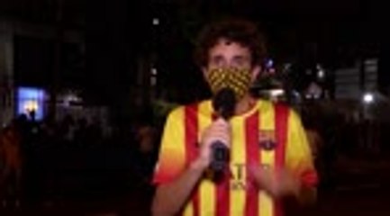 Barça - Les fans choqués par le départ de Messi