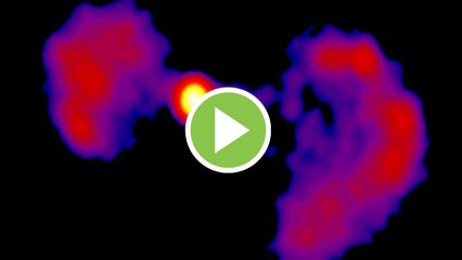 La NASA explora una galaxia muy parecida a un "caza imperial"
