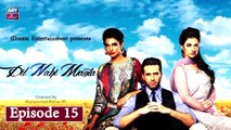 Dil Nahi Manta Episode 15 | Sarah Khan & Amna Ilyas - ARY Zindagi Drama