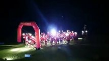 Départ de la nocturne du Lac Genin de l'Ultra 01 2020