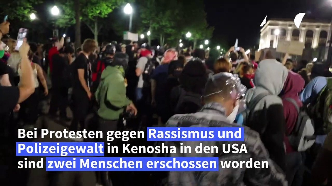 Zwei tote bei protesten gegen polizeigewalt in us-stadt kenosha