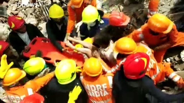 Обрушение жилого дома в Махараштре