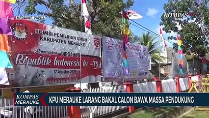 KPU LARANG BAKAL CALON BAWA MASSA PENDUKUNG