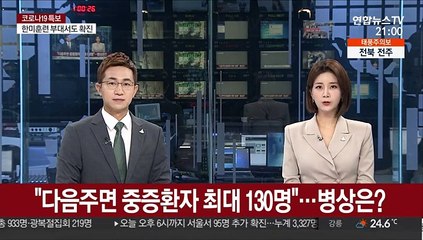 "다음주면 중증환자 최대 130명"…병상은?