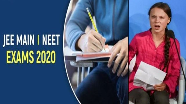 #PostponeNEETJEE : Greta Thunberg Supports On Postponement Of JEE, NEET 2020 Exams | Oneindia Telugu
