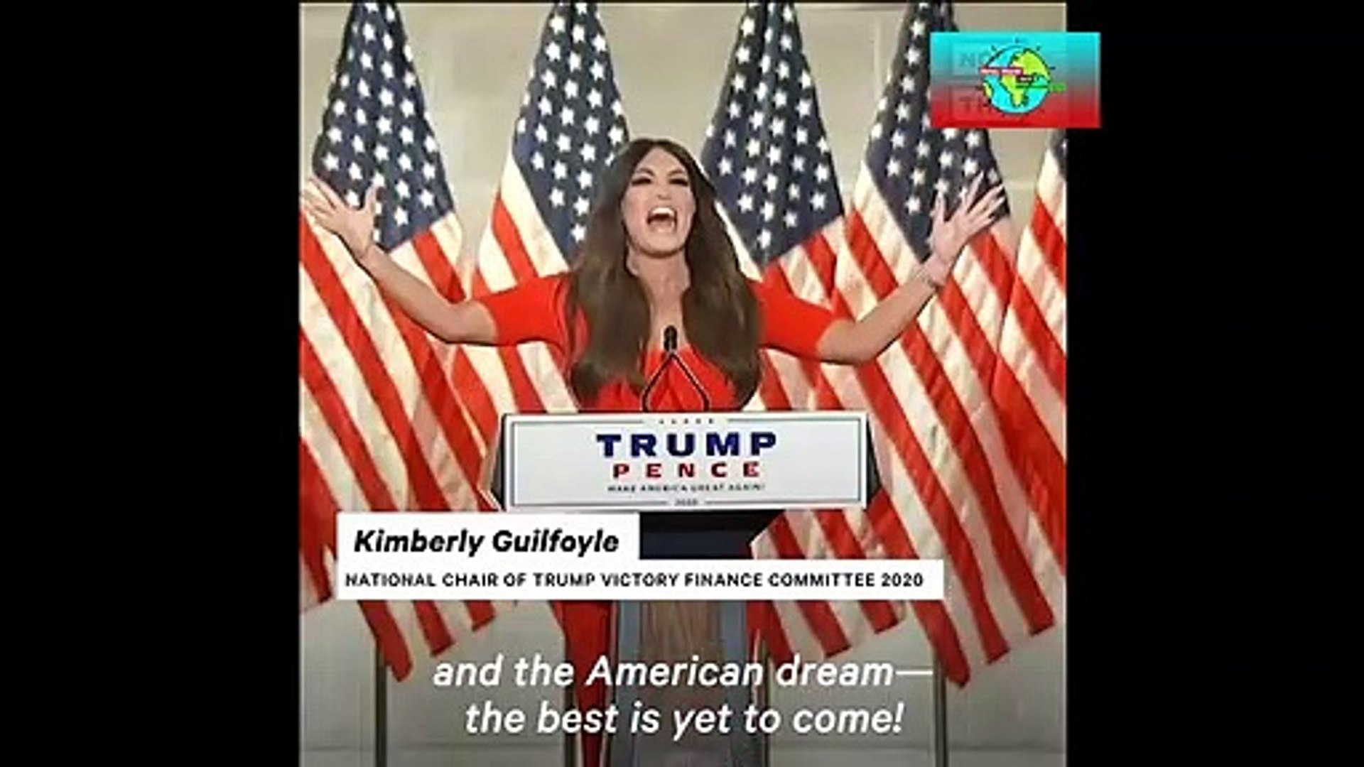 Kimberly Guilfoyle Couldn T Stop Yelling At The Rnc Video Dailymotion