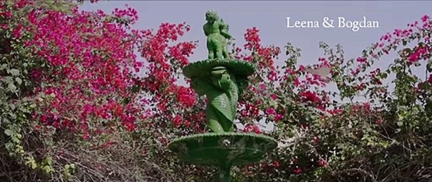 Leena & Bogdan - First Look Reveal, Wedding Trailer at Meliá Desert Palm, Dubai | Wedding Videographer Dubai