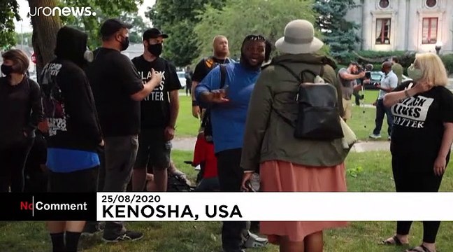 Jacob Blake: Two people die during protests over police shooting of black man